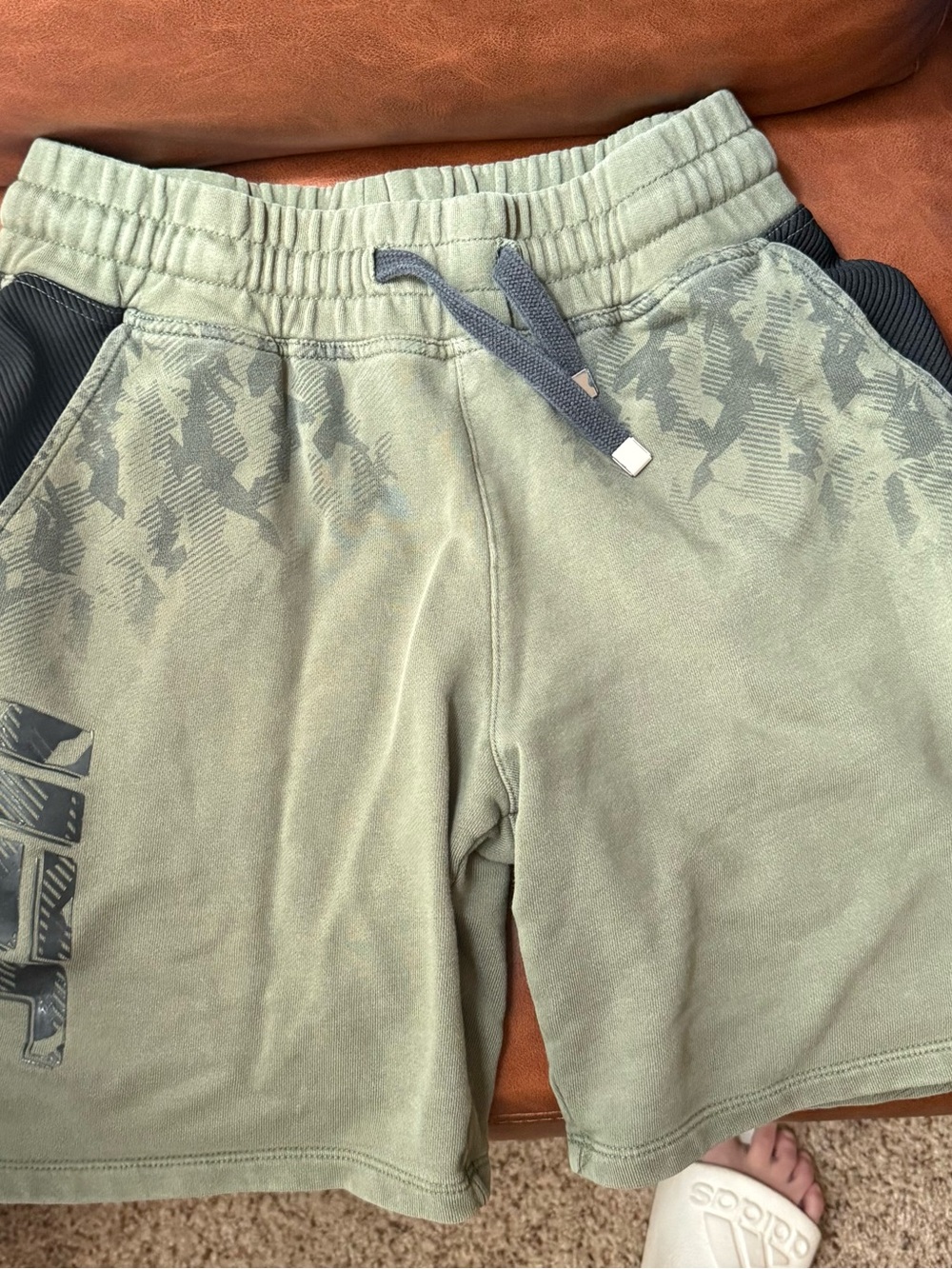 UFC green shorts